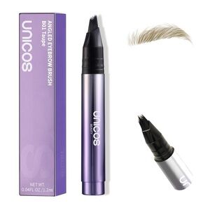 Unicos Eyebrow Pen, Angled Brow Brush, Eyebrow Pencils for Women, Natural Brow
